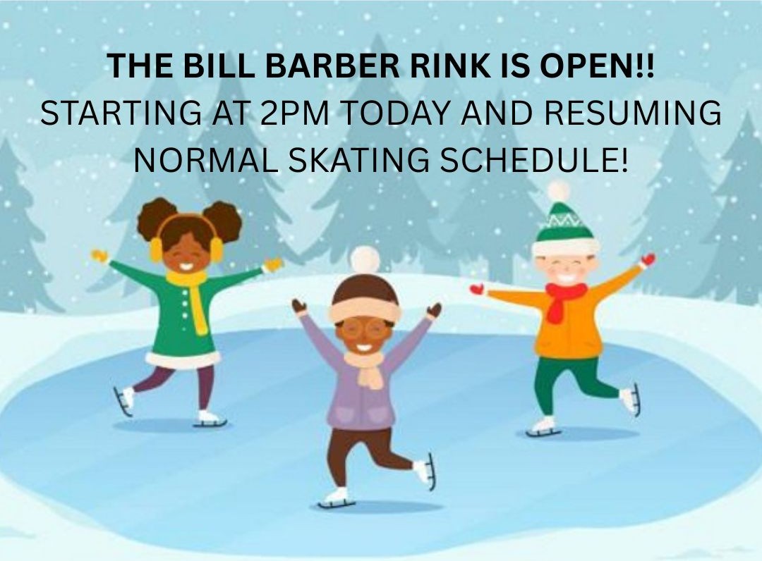 The Bill Barber Rink is OPEN!